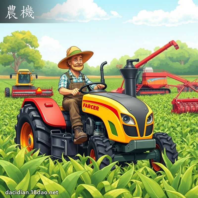 農機 - 國語大辭典配圖