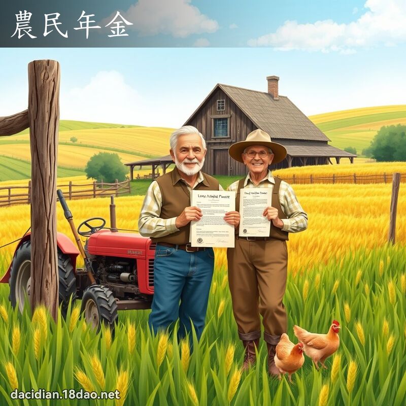 農民年金 - 國語大辭典配圖