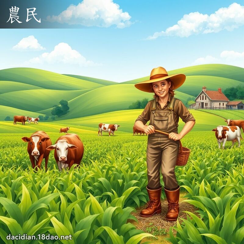農民 - 國語大辭典配圖