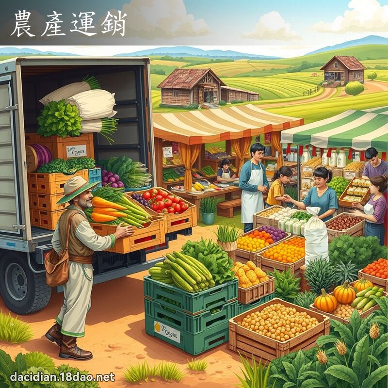 農產運銷 - 國語大辭典配圖