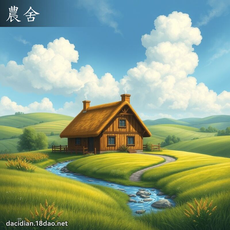 農舍 - 國語大辭典配圖