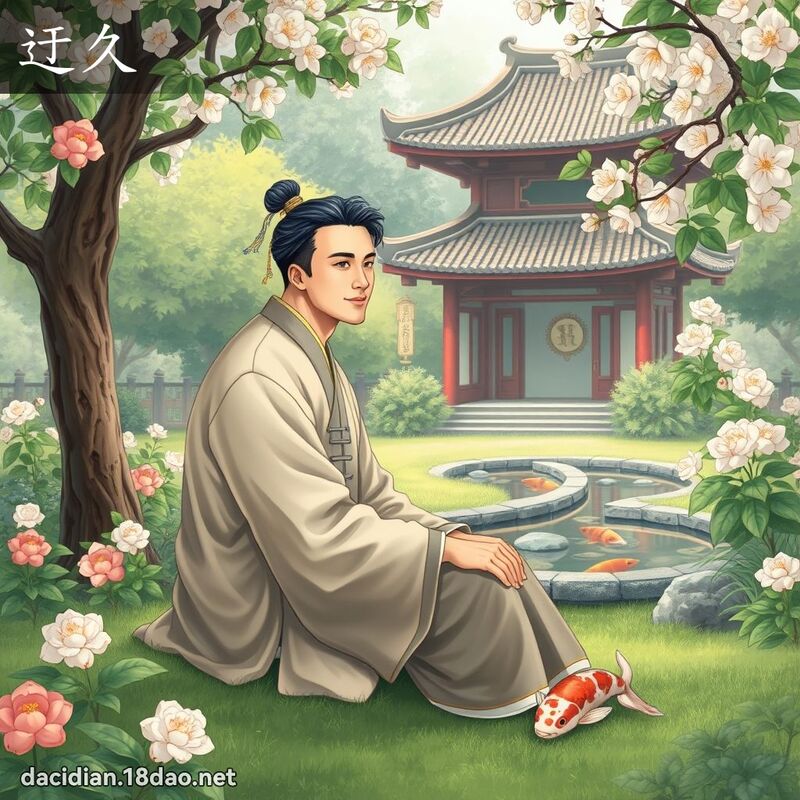迂久 - 國語大辭典配圖