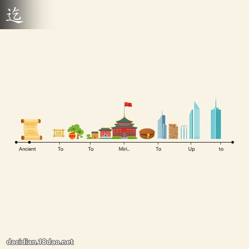 迄 - 国语大辞典配图