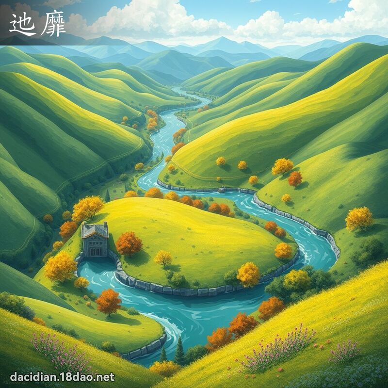迆靡 - 國語大辭典配圖
