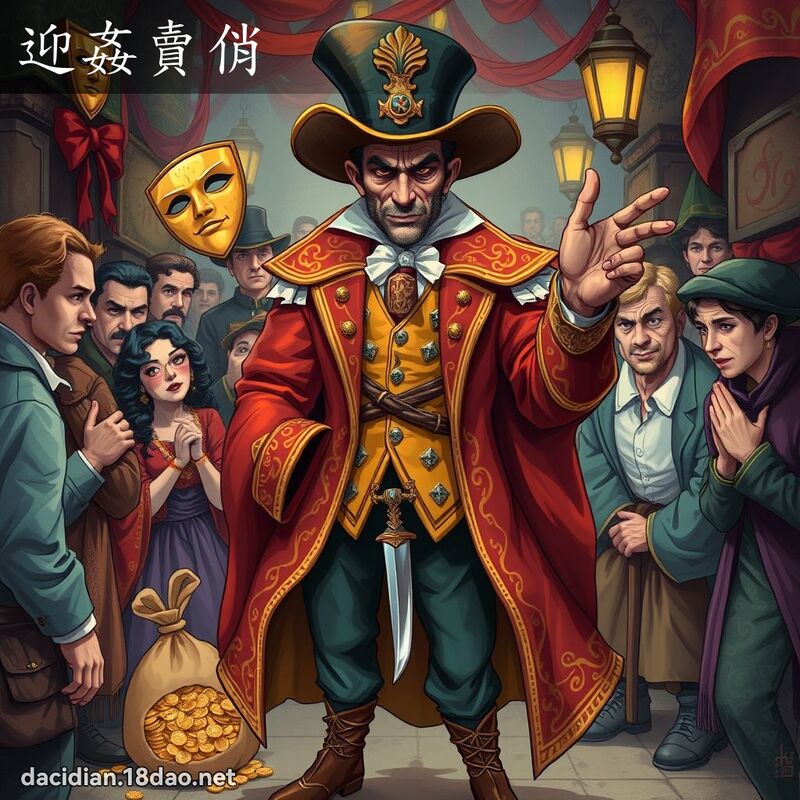 迎奸卖俏 - 国语大辞典配图