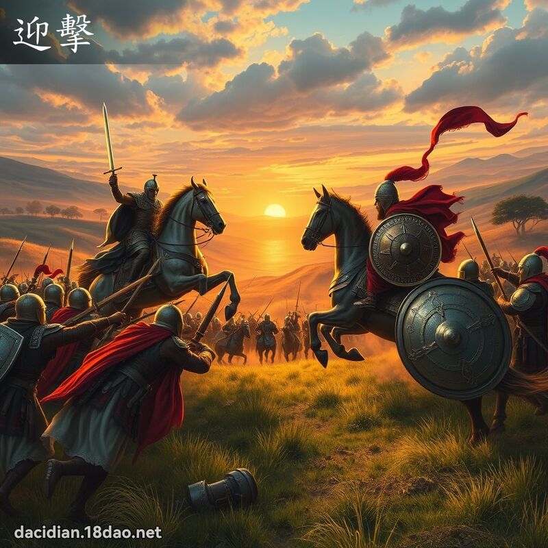 迎击 - 国语大辞典配图
