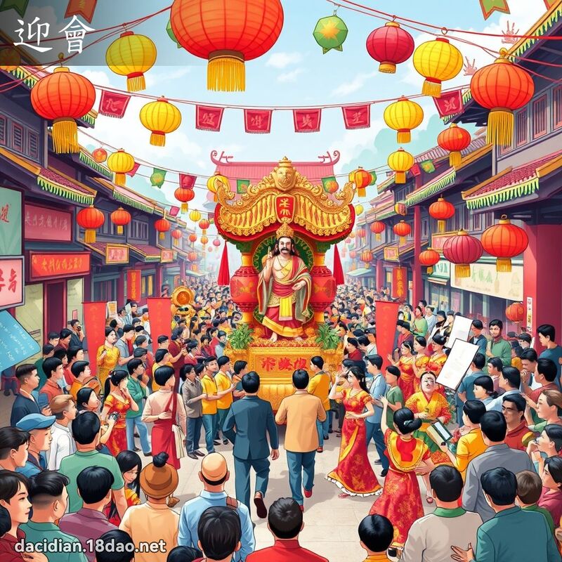 迎会 - 国语大辞典配图
