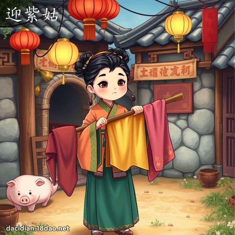 迎紫姑 - 國語大辭典配圖