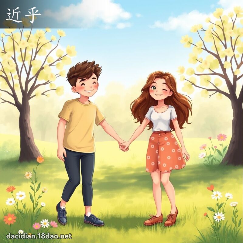 近乎 - 國語大辭典配圖