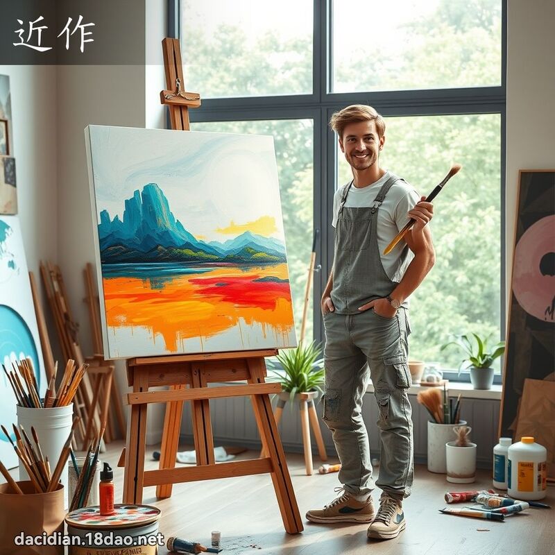 近作 - 國語大辭典配圖