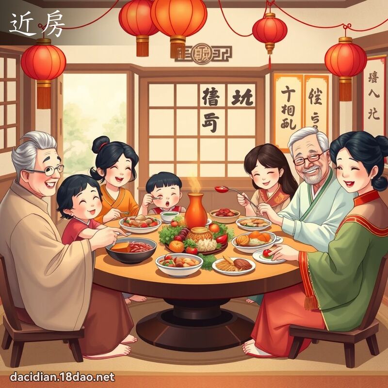近房 - 国语大辞典配图