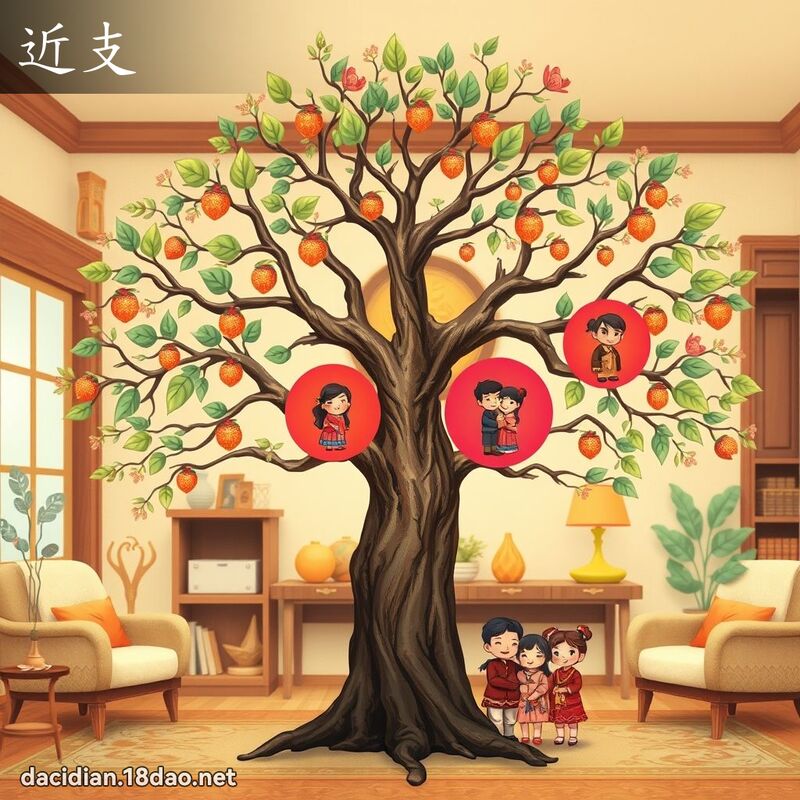 近支 - 國語大辭典配圖