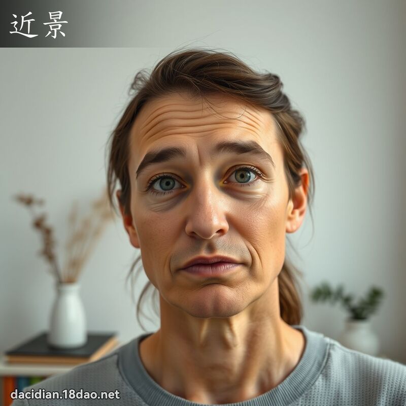 近景 - 國語大辭典配圖