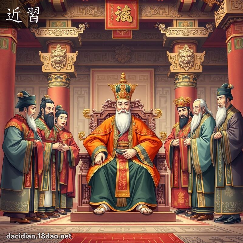 近習 - 國語大辭典配圖
