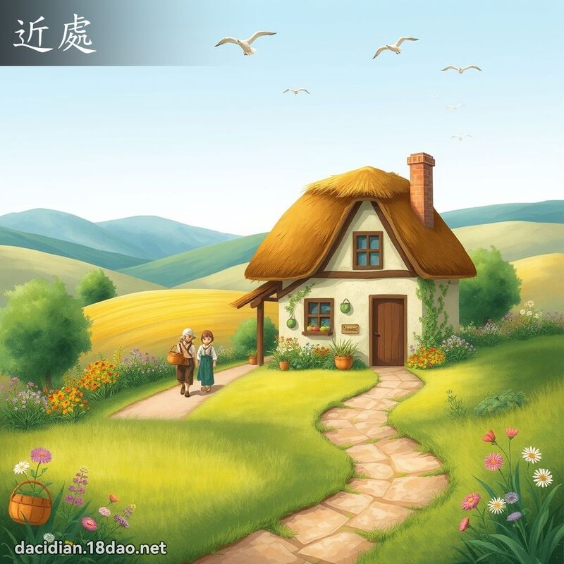 近处 - 国语大辞典配图