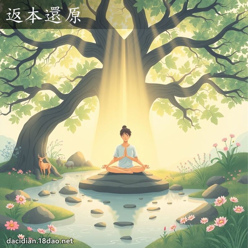 返本还原 - 国语大辞典配图