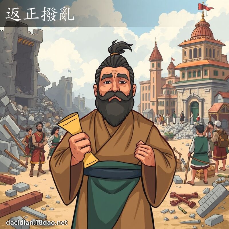 返正拨乱 - 国语大辞典配图