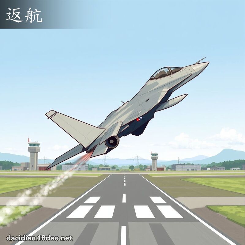 返航 - 国语大辞典配图