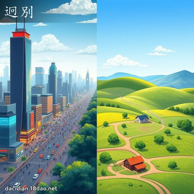 迥別 - 國語大辭典配圖