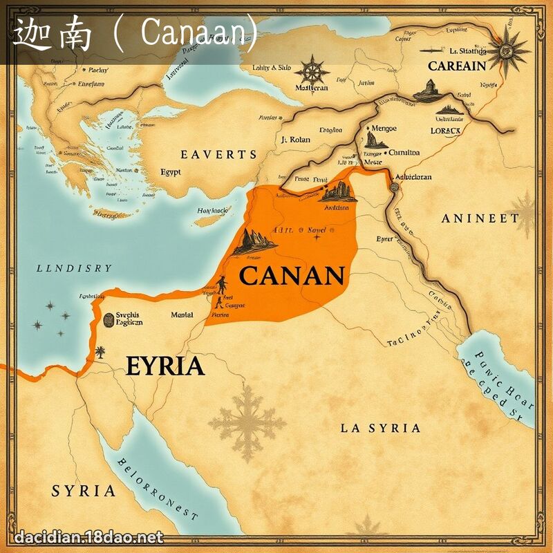 迦南（Canaan) - 国语大辞典配图