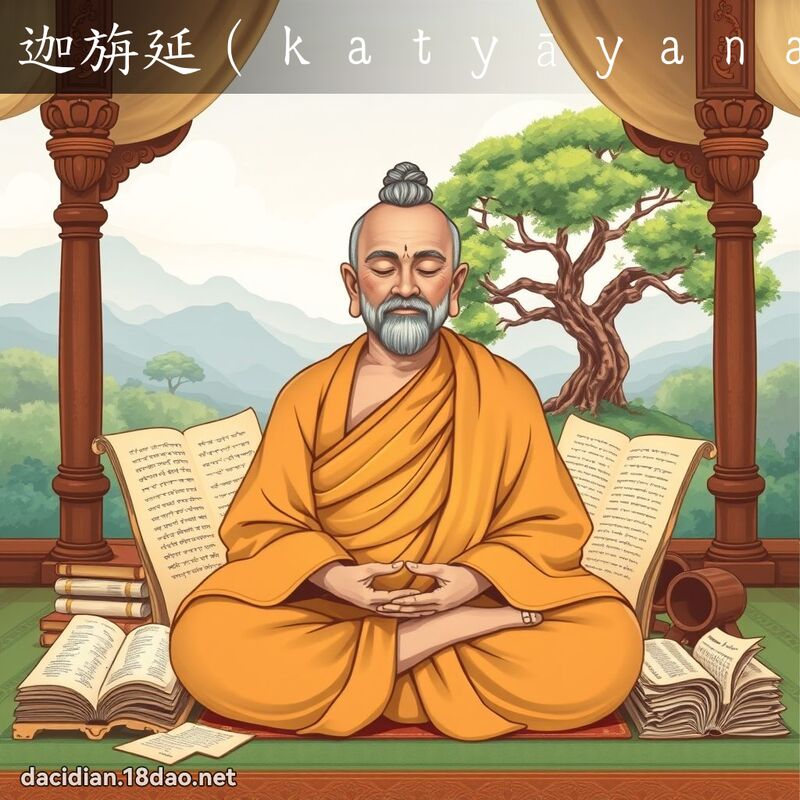迦旃延（ｋａｔｙāｙａｎａ） - 国语大辞典配图