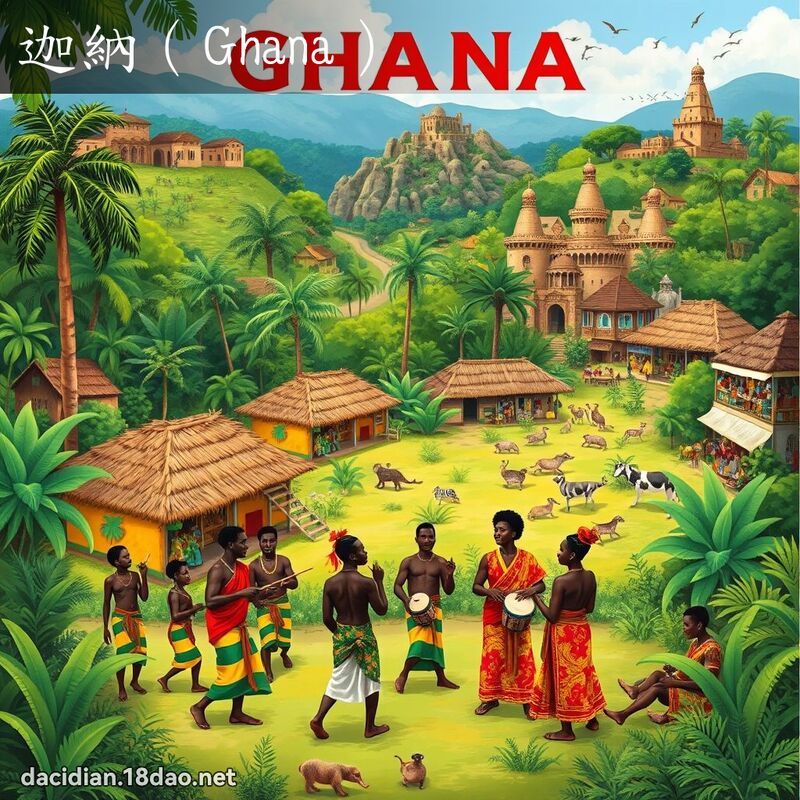 迦纳（Ghana） - 国语大辞典配图