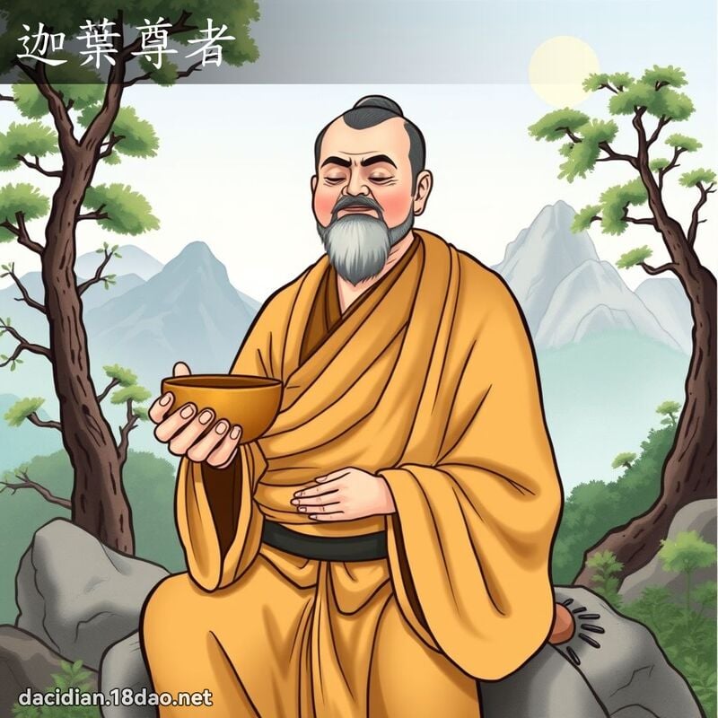 迦葉尊者 - 國語大辭典配圖