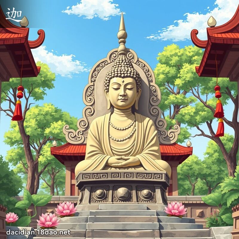 迦 - 國語大辭典配圖