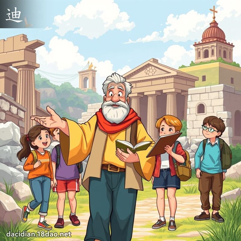 迪 - 國語大辭典配圖