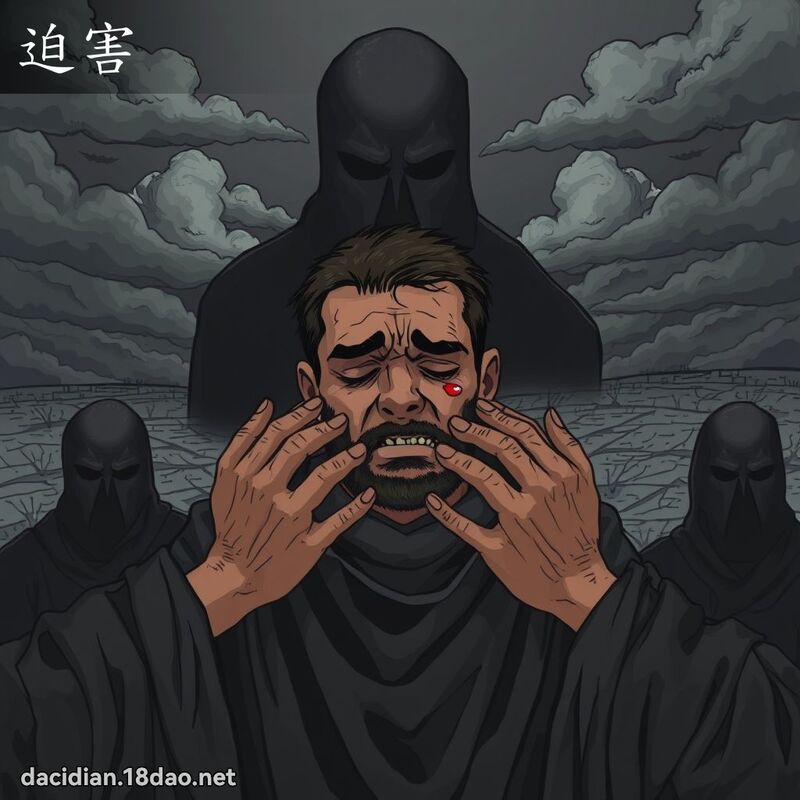 迫害 - 国语大辞典配图