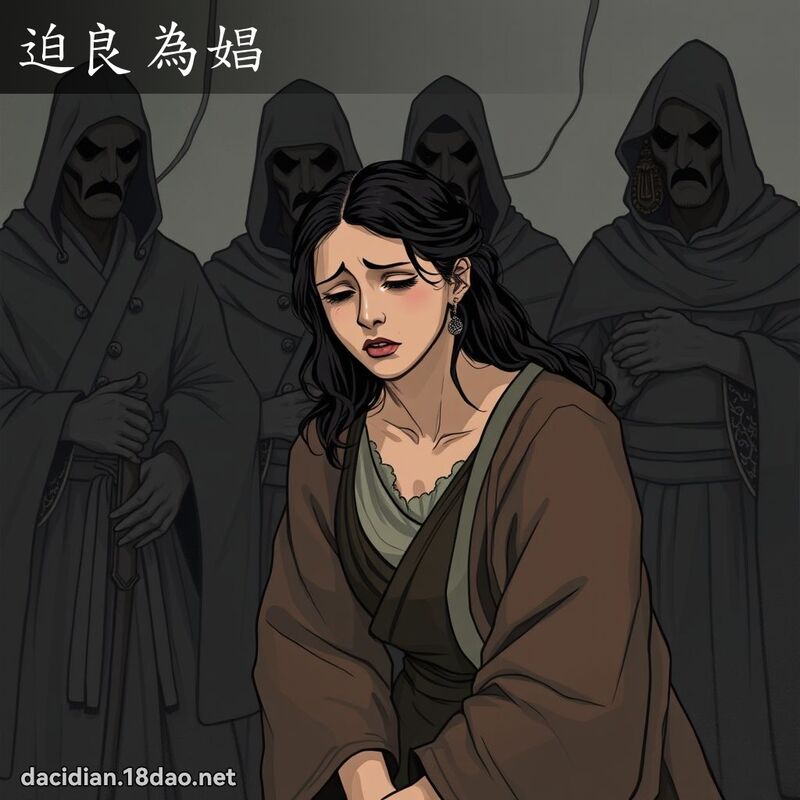 迫良為娼 - 國語大辭典配圖