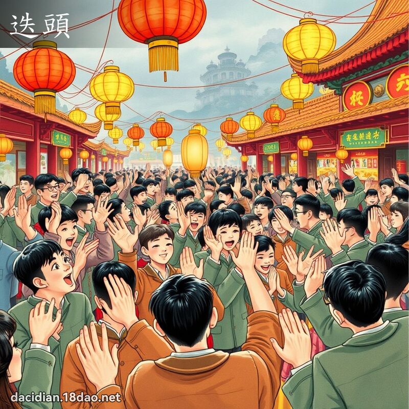 迭头 - 国语大辞典配图