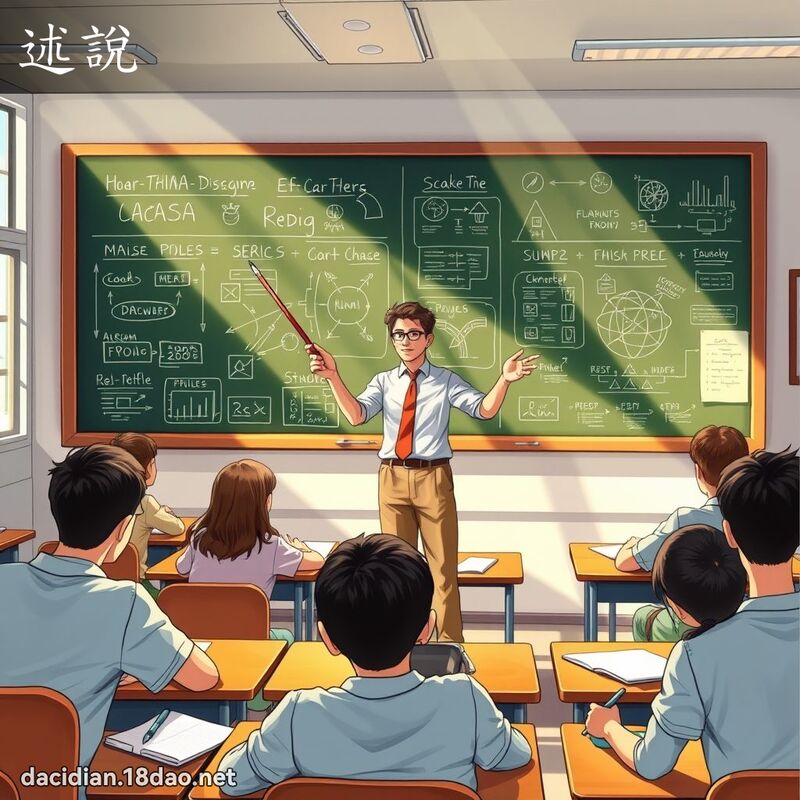 述说 - 国语大辞典配图