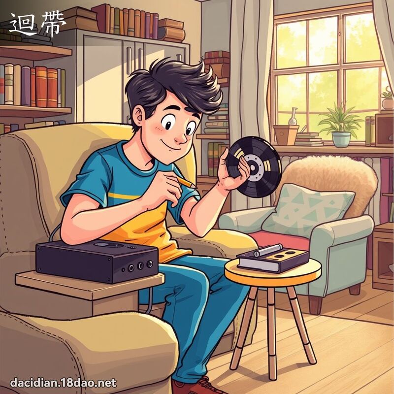 迴帶 - 國語大辭典配圖