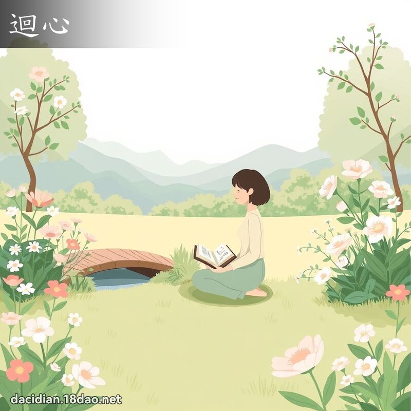 迴心 - 國語大辭典配圖