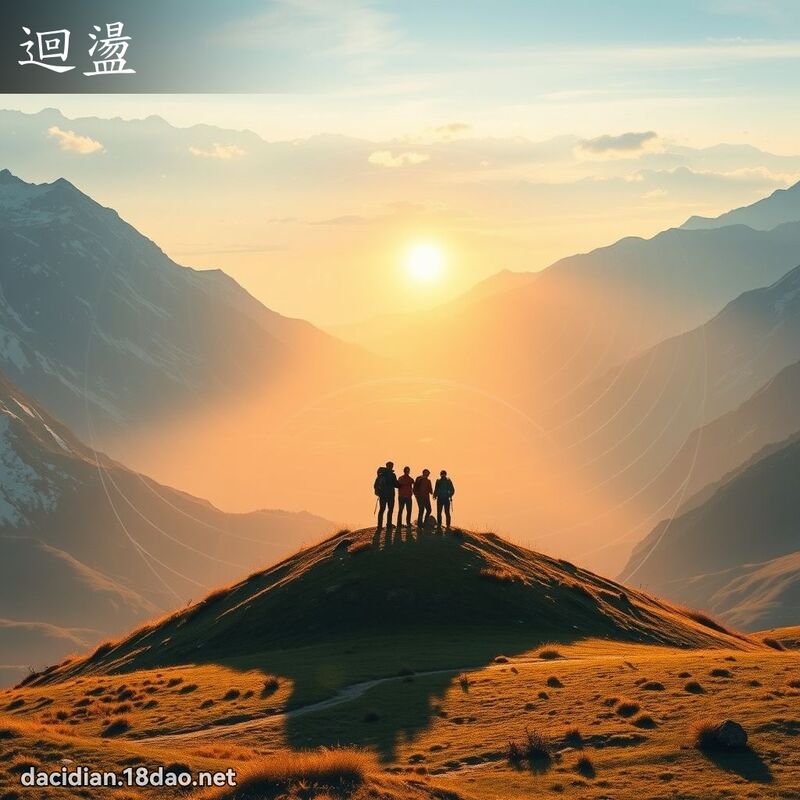 回盪 - 国语大辞典配图