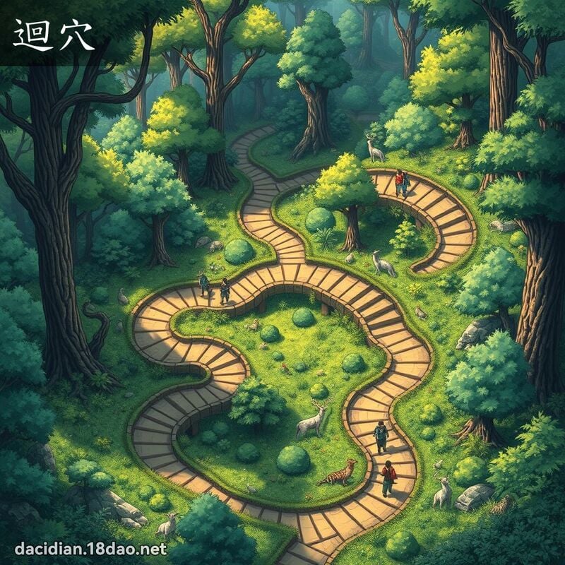 迴穴 - 國語大辭典配圖
