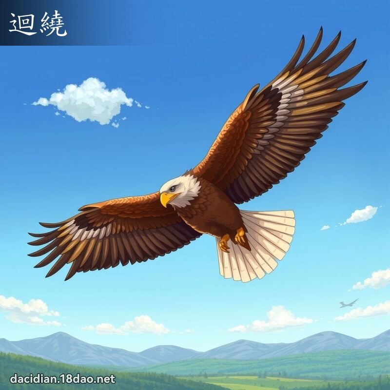 迴繞 - 國語大辭典配圖
