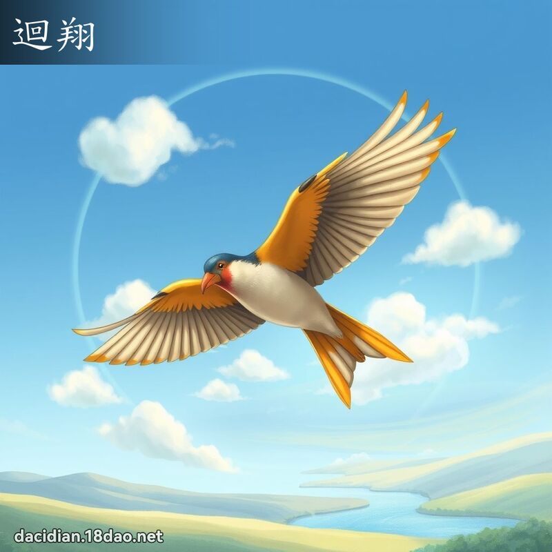 回翔 - 国语大辞典配图