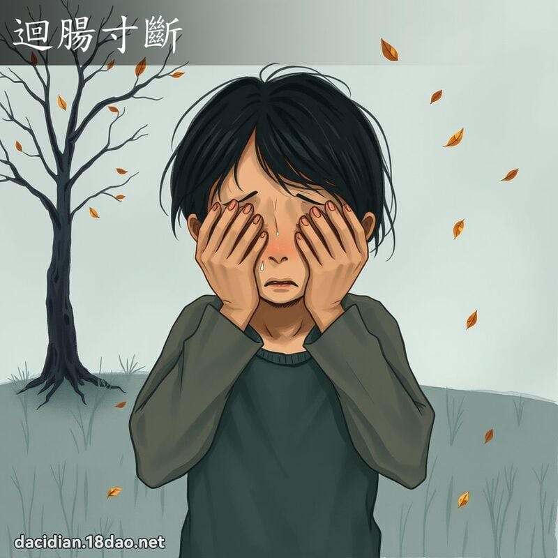 迴腸寸斷 - 國語大辭典配圖