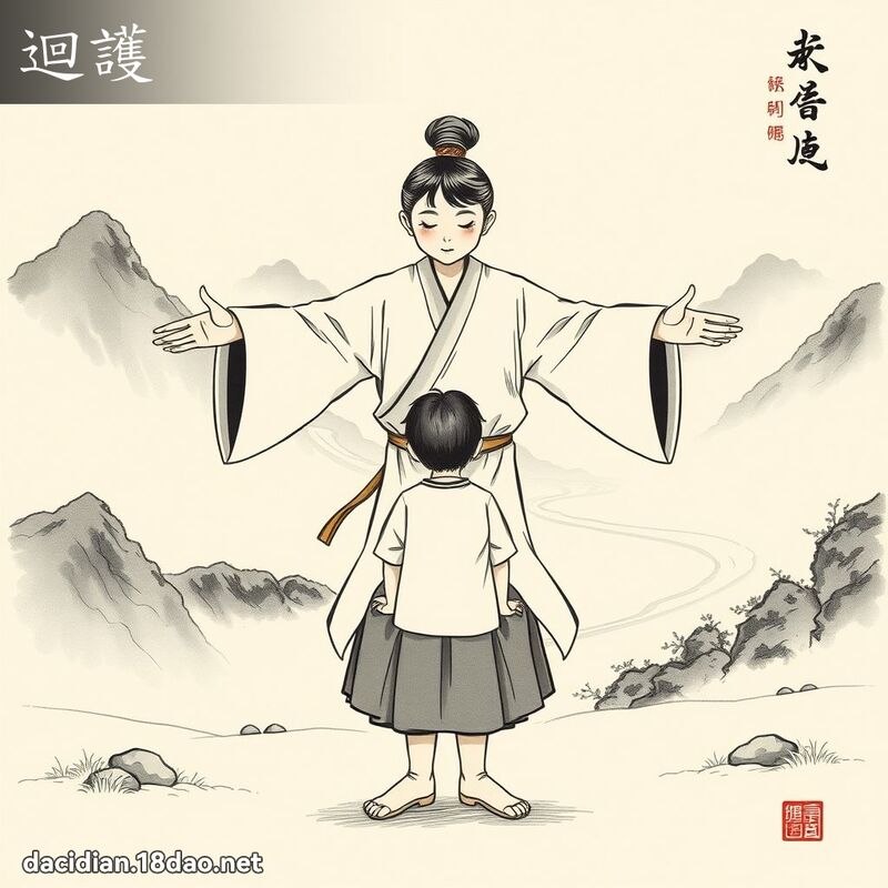 回护 - 国语大辞典配图