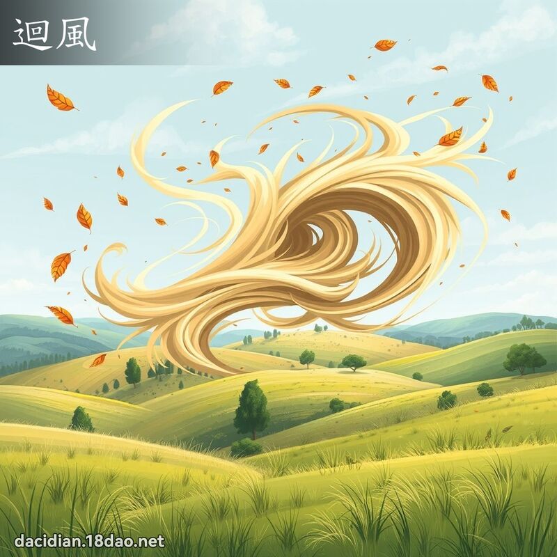 迴風 - 國語大辭典配圖
