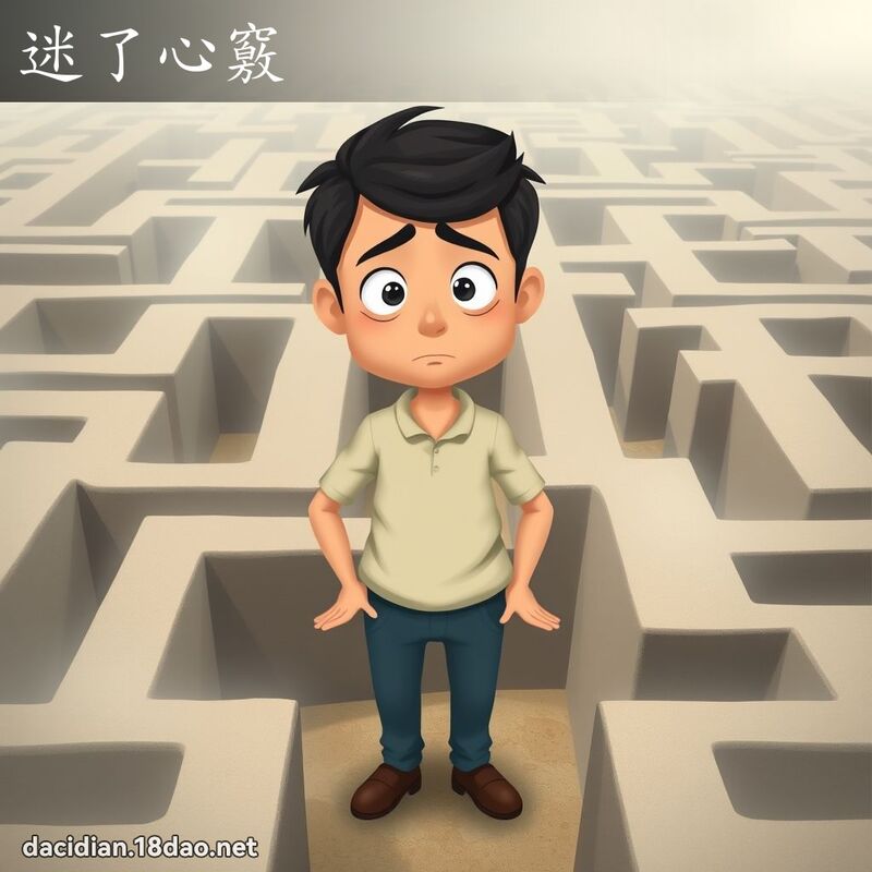 迷了心窍 - 国语大辞典配图