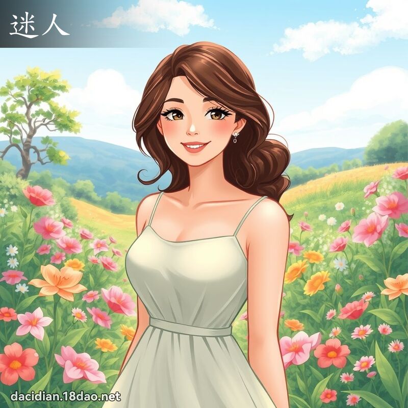 迷人 - 國語大辭典配圖