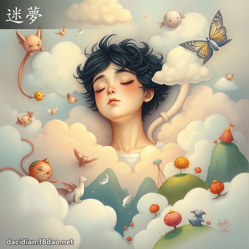 迷夢 - 國語大辭典配圖