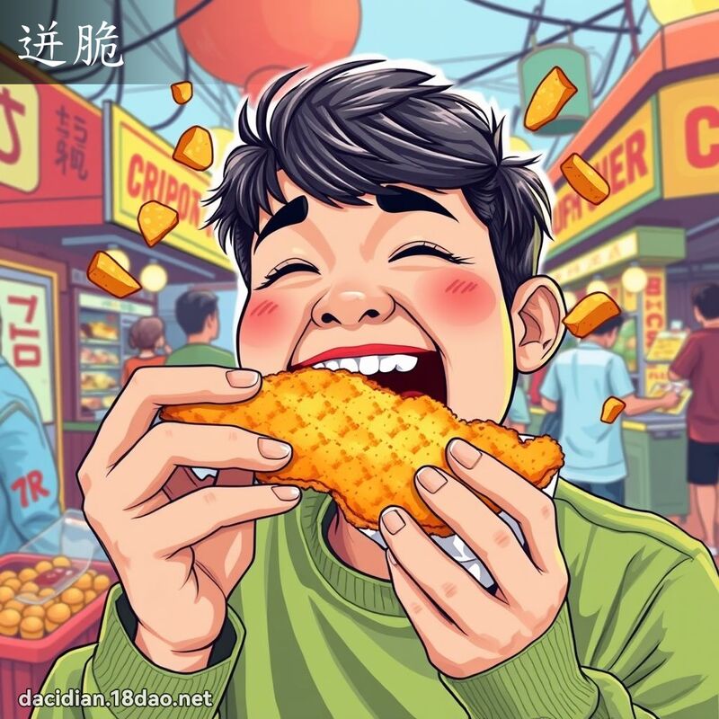 迸脆 - 國語大辭典配圖