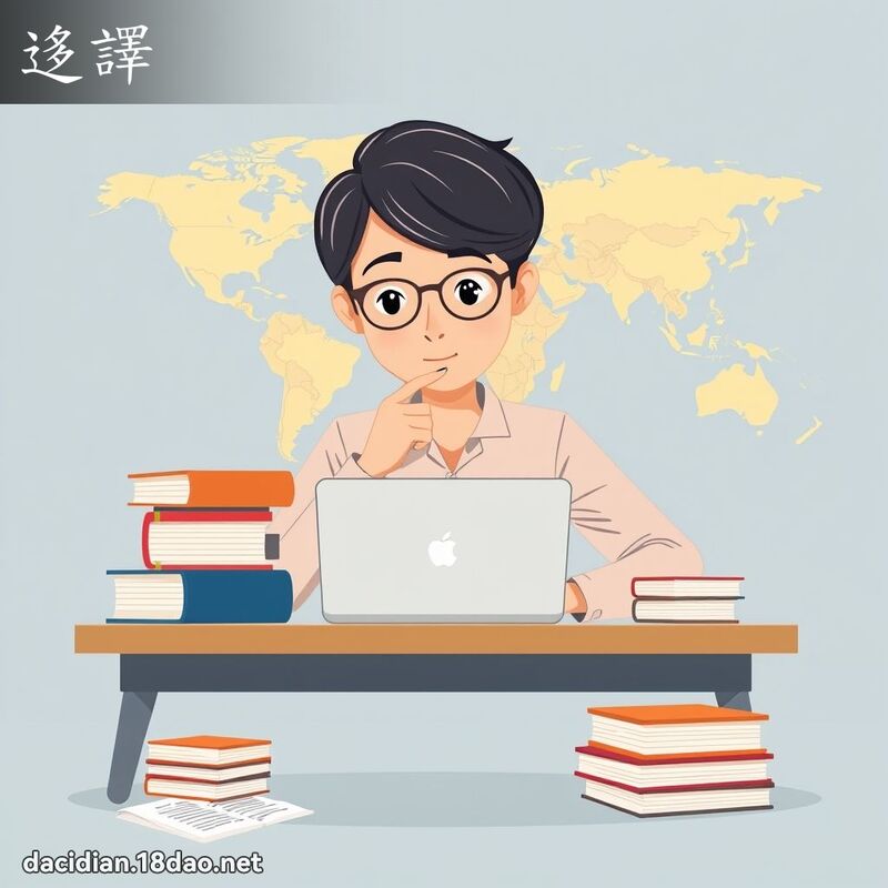 迻譯 - 國語大辭典配圖