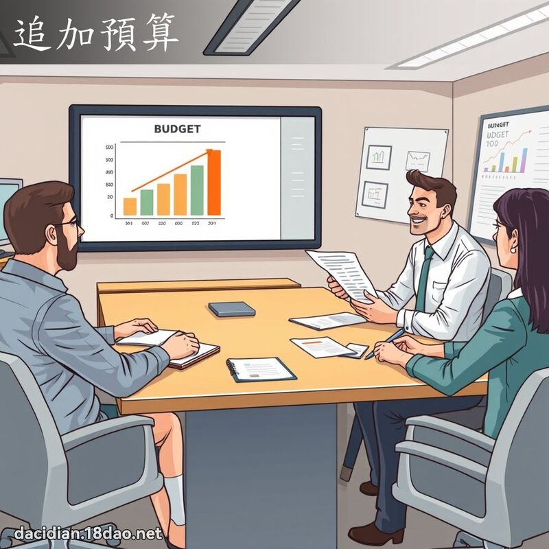 追加預算 - 國語大辭典配圖