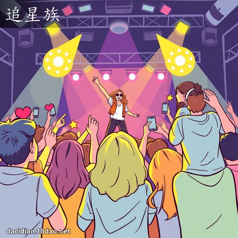 追星族 - 国语大辞典配图