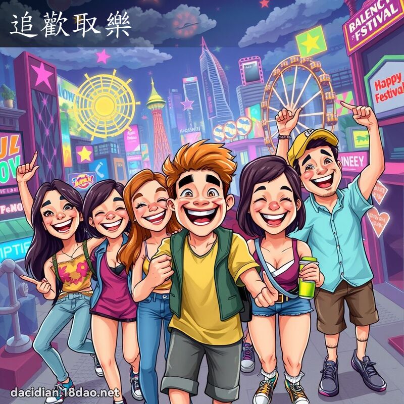 追欢取乐 - 国语大辞典配图